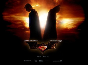 Movie Concept Batman Vs Superman Or Is It The Other Way Around